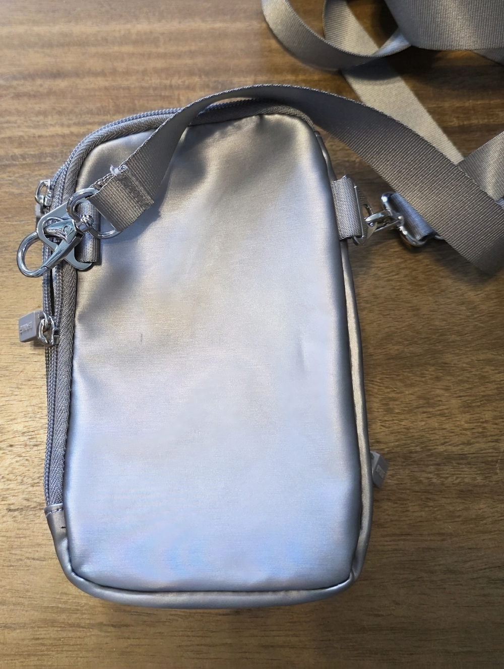 IHKWIP Everyday Essentials Crossbody in Silver - Picture 2 of 5
